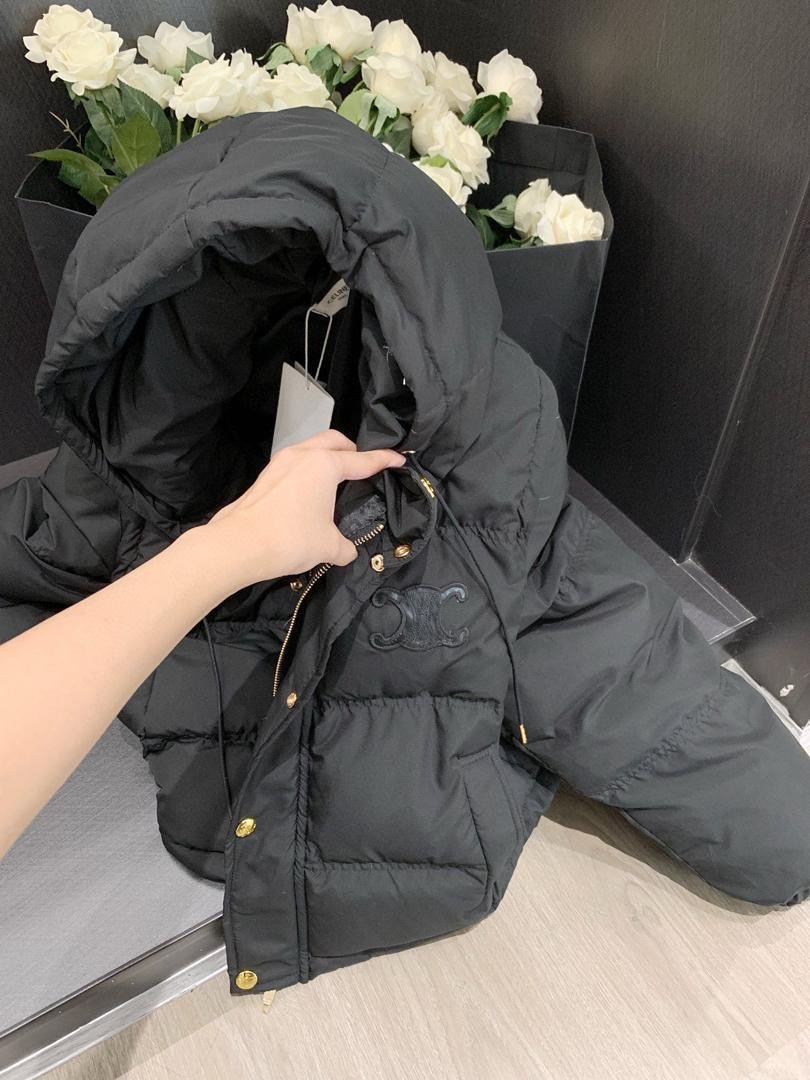 Celine Down Jakna Black