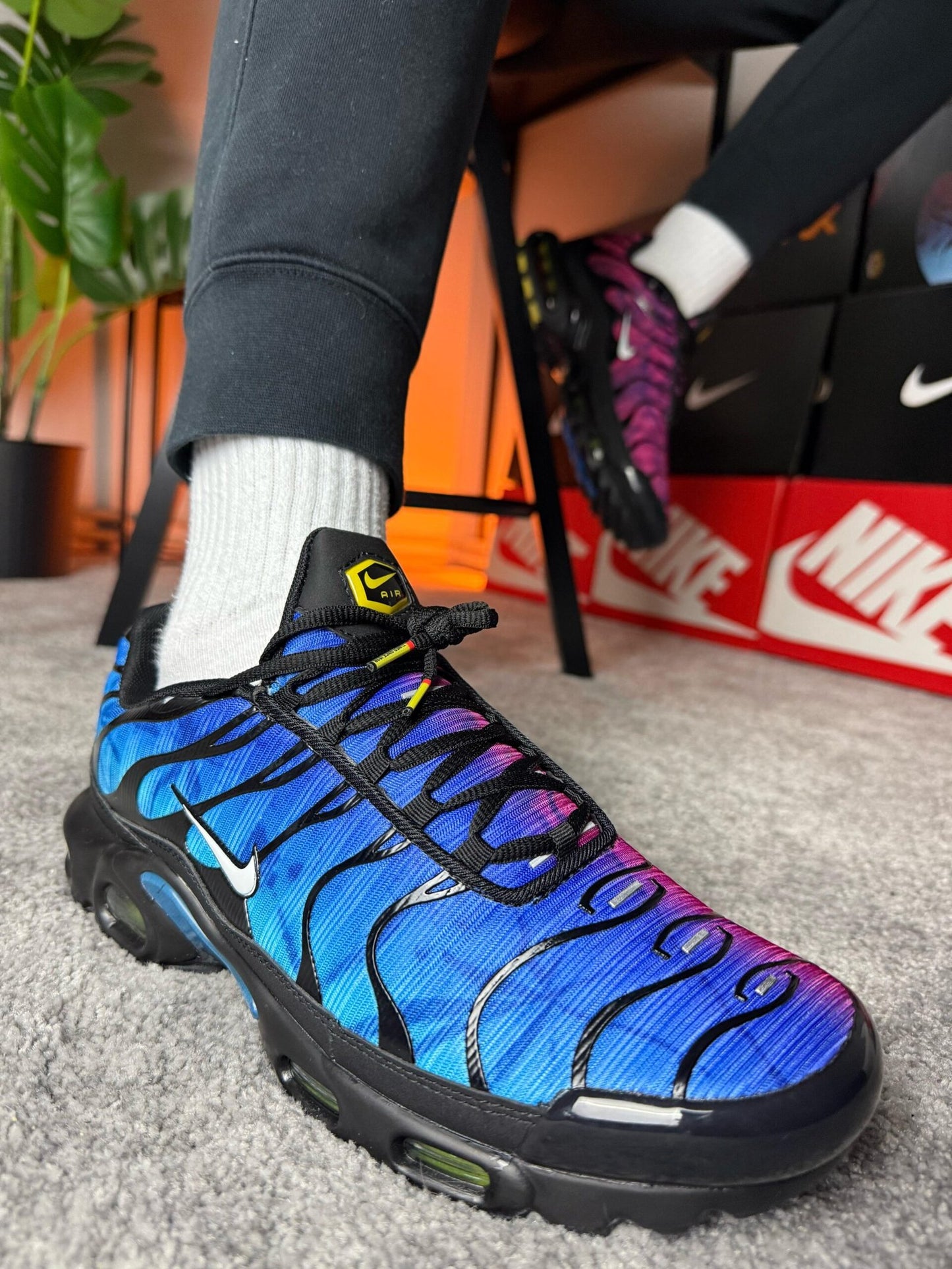 Nike Air VaporMax “Blue Force/Volt/Black/Hyper Violet”