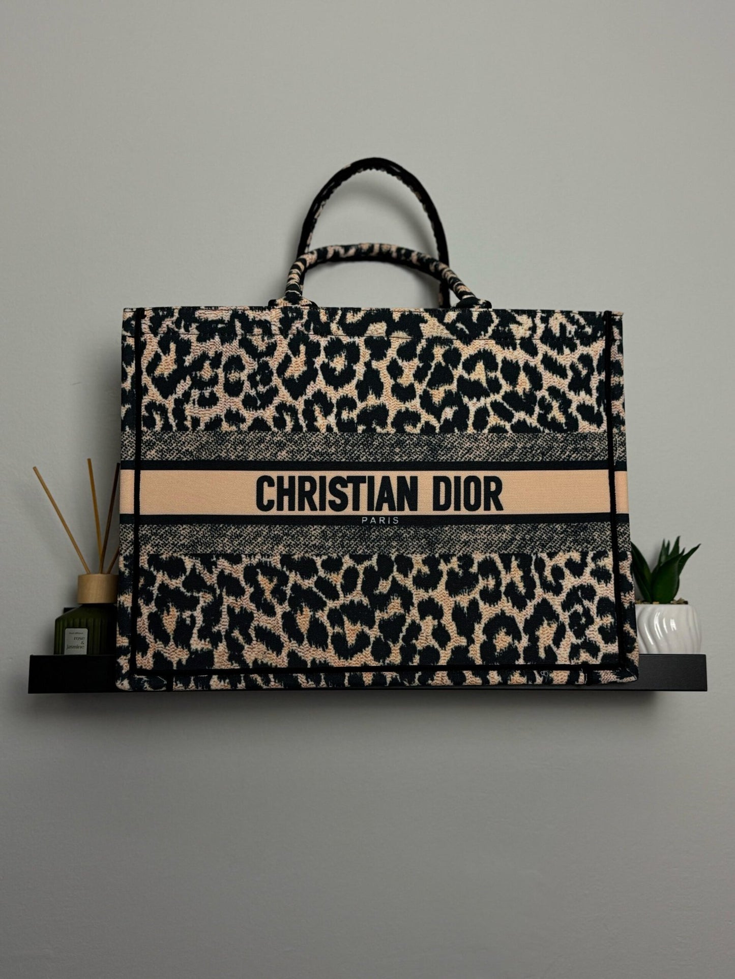 Torba Christian Dior Paris “Leopard Print”