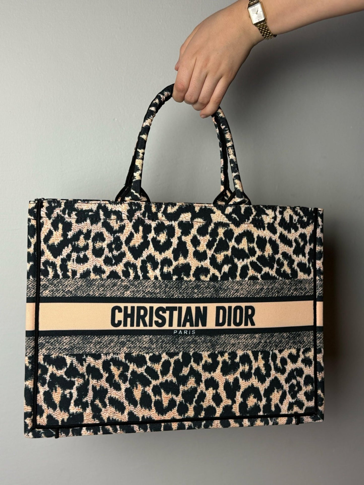 Torba Christian Dior Paris “Leopard Print”