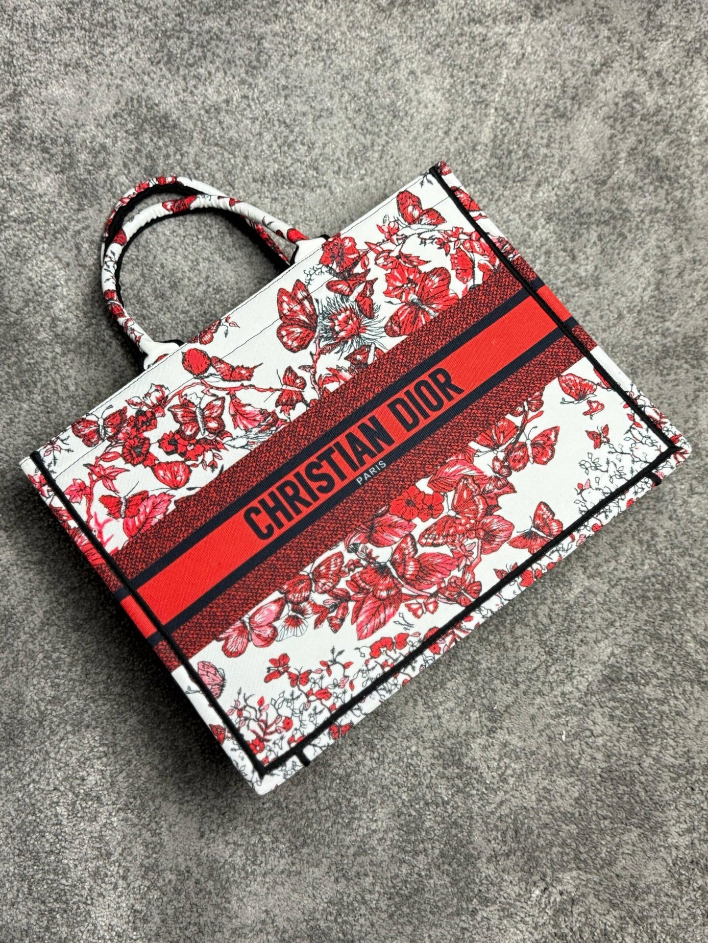 Torba Christian Dior Paris “Red Butterfly”