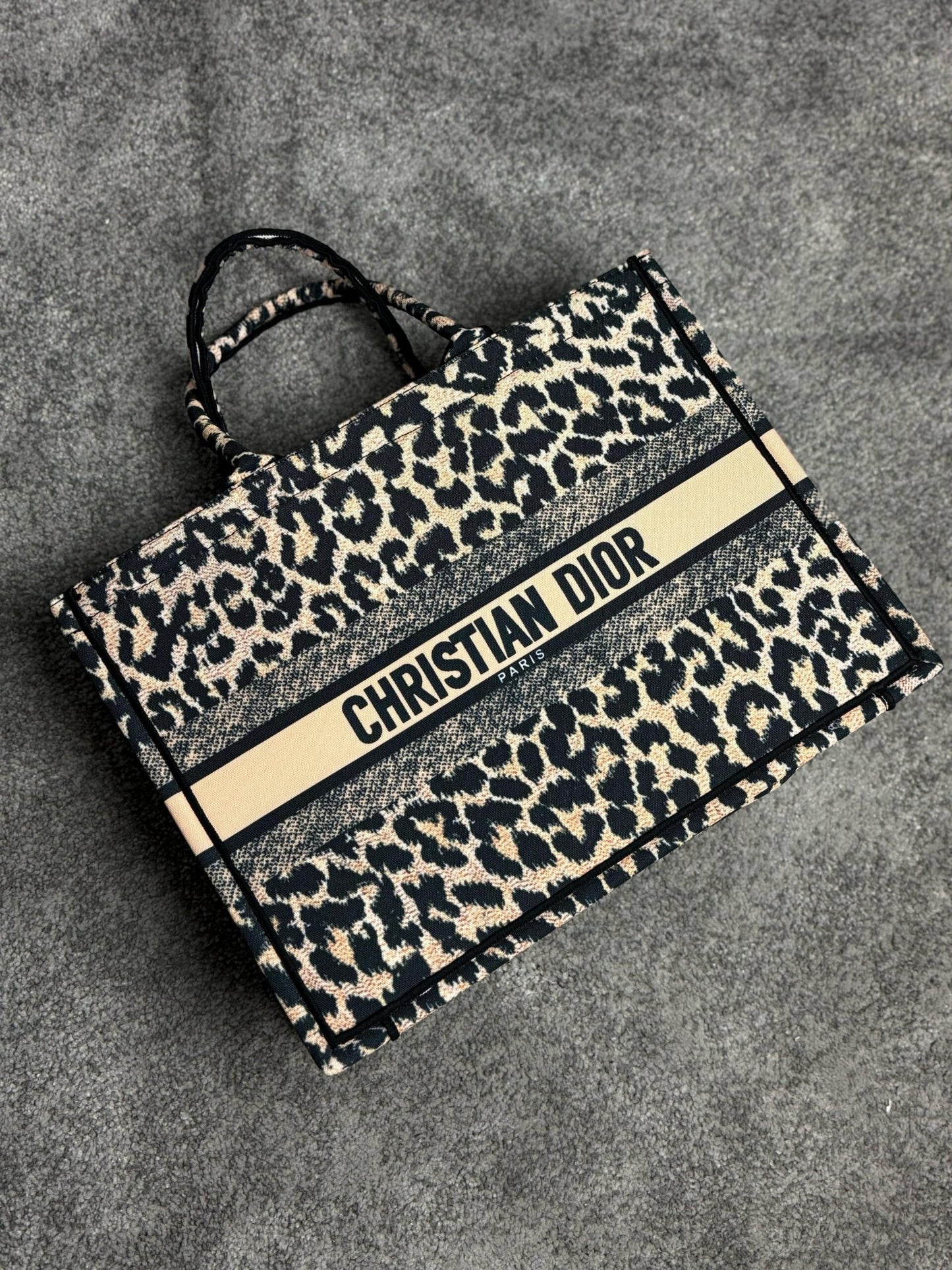 Torba Christian Dior Paris “Leopard Print”