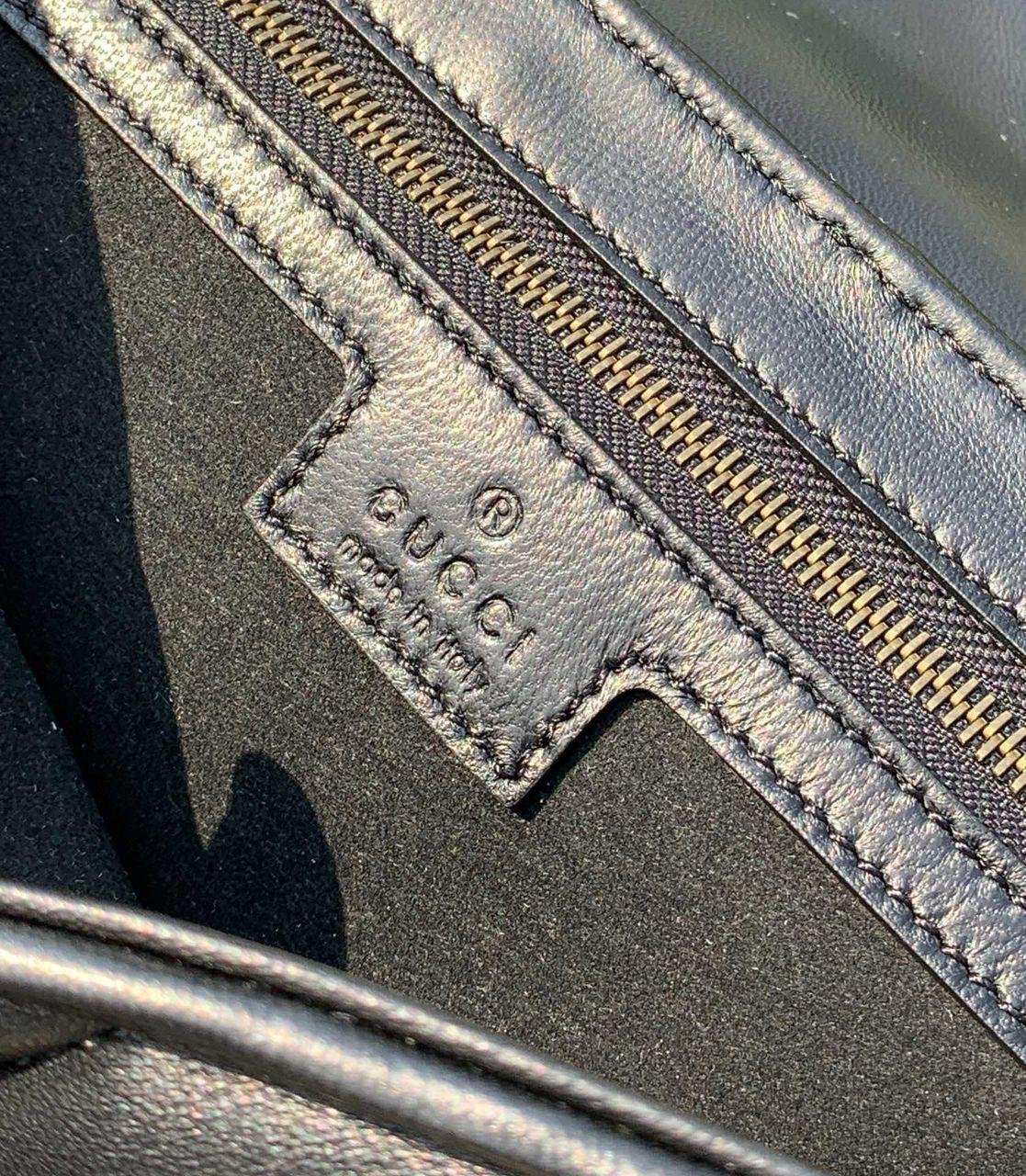 Gucci Marmont shoulder bag black studded