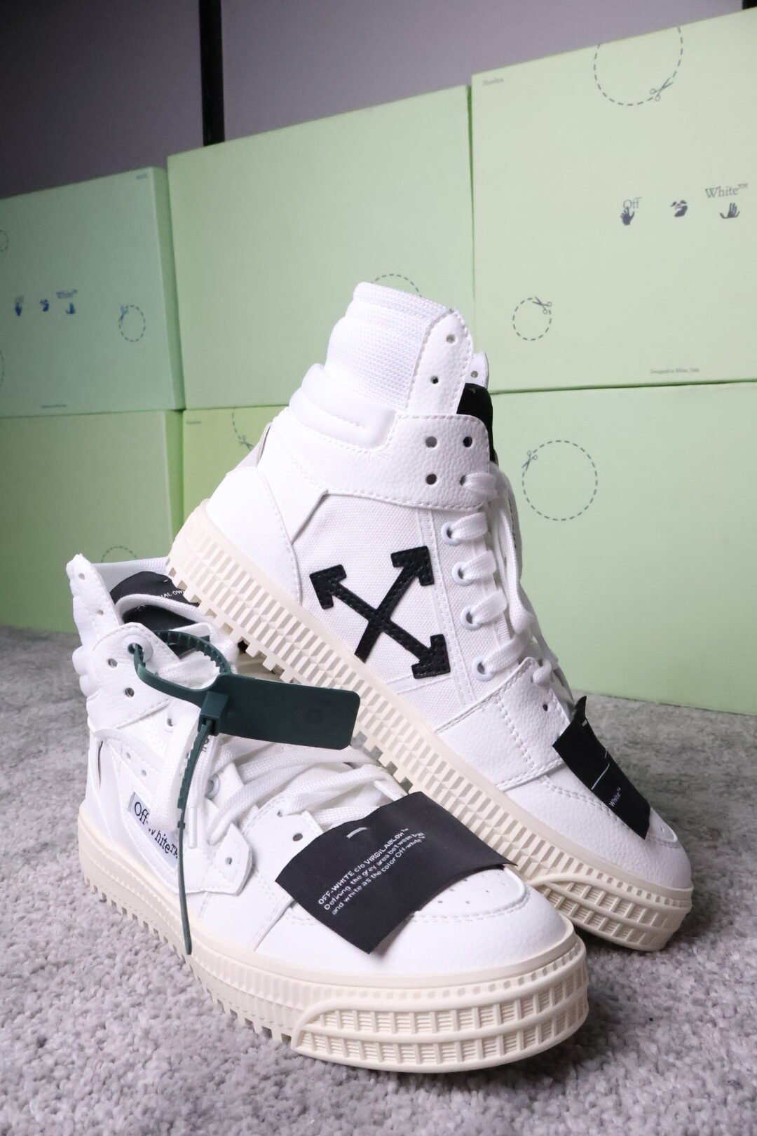 Off-White High “White Black”