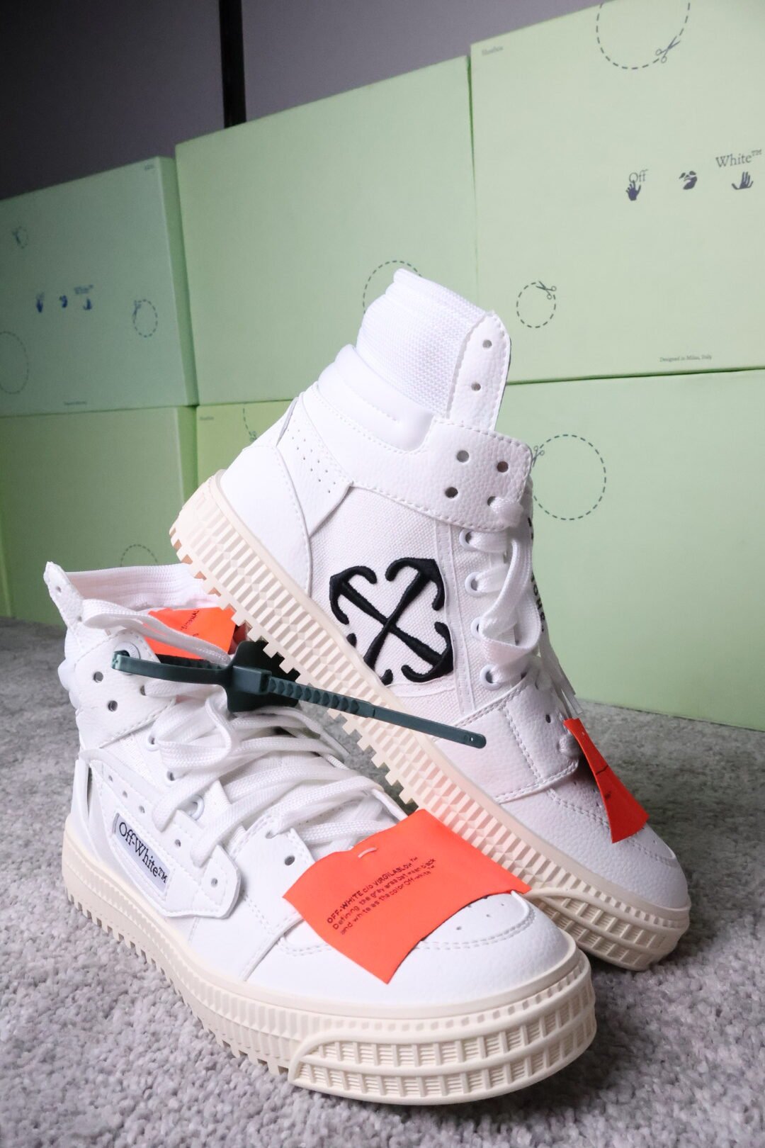 Off White High White-Orange