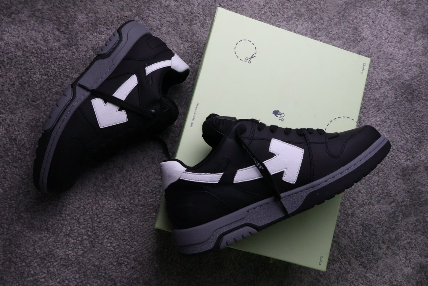 OFF White High “Black Grey”