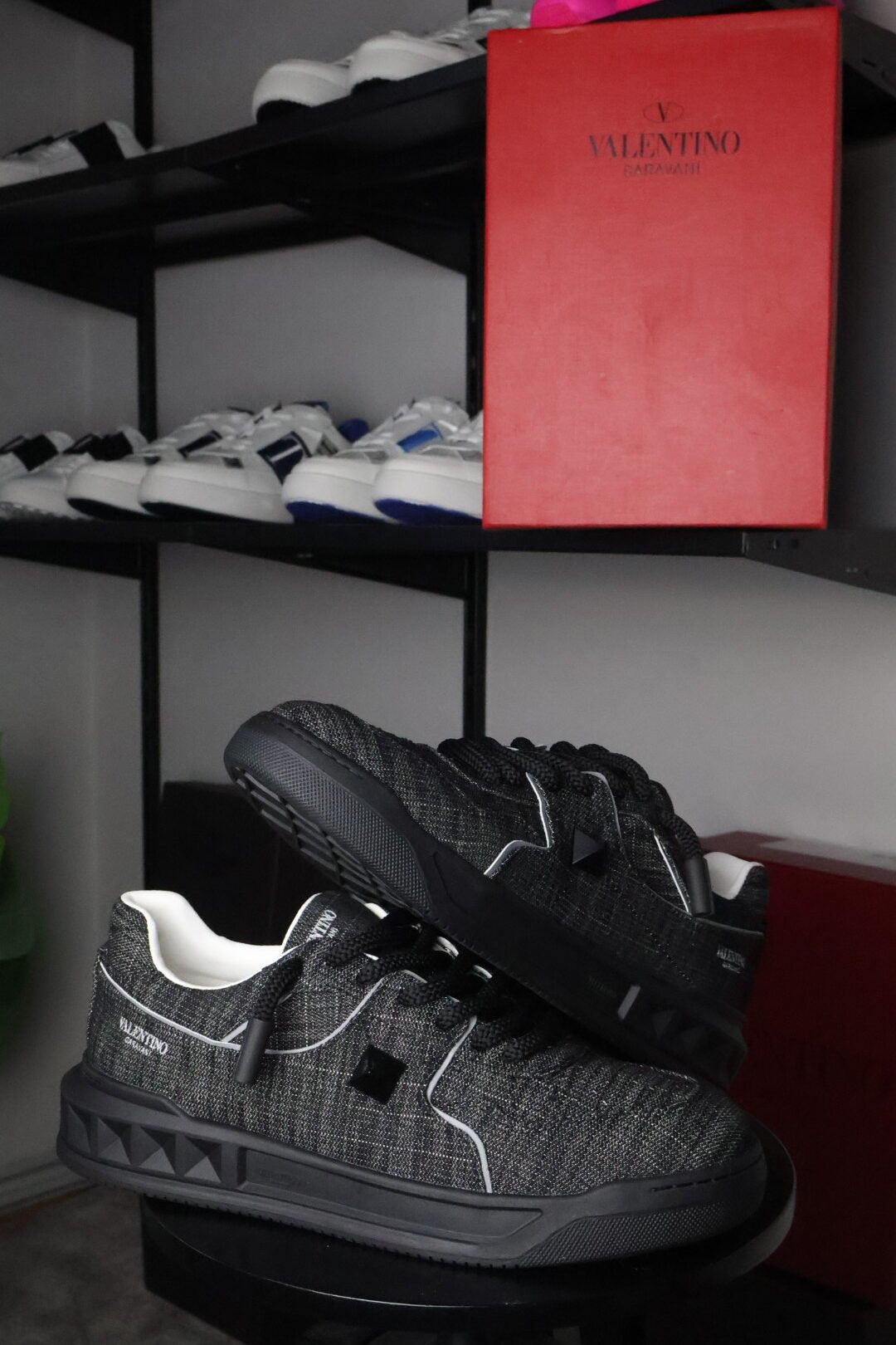 Valentino Grey-White