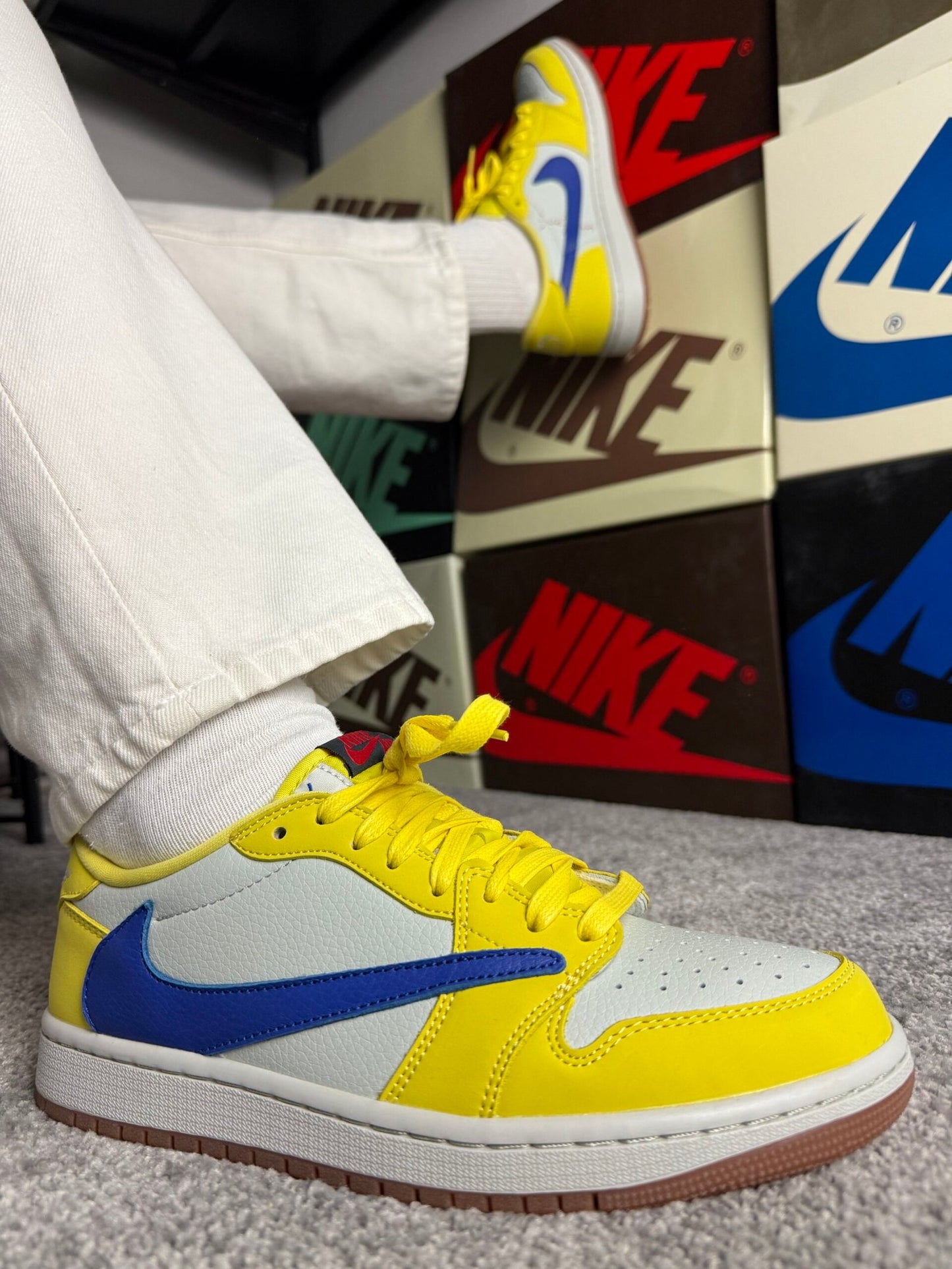 Jordan x Travis Scott Canary