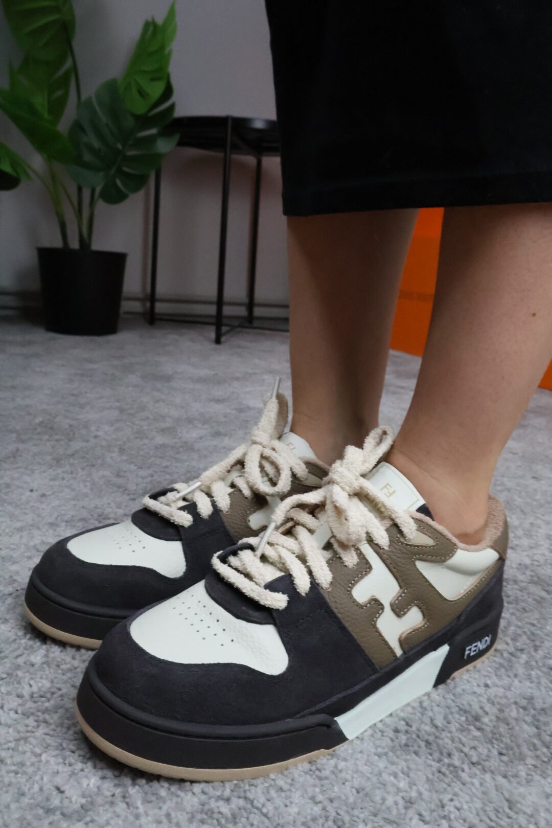 Fendi “Brown White”