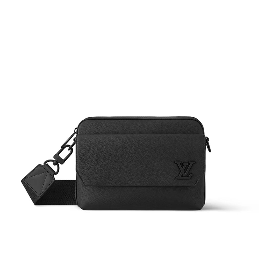 Louis Vuitton Noir Leather Pilot Wearable Wallet