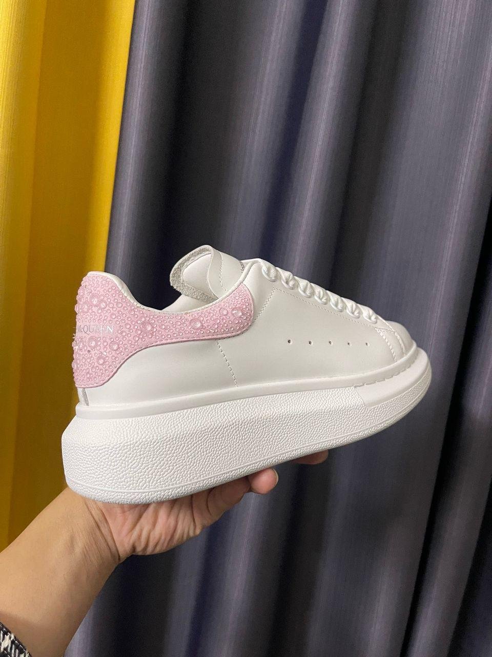 Alexander McQueen “Shiny-White Pink”