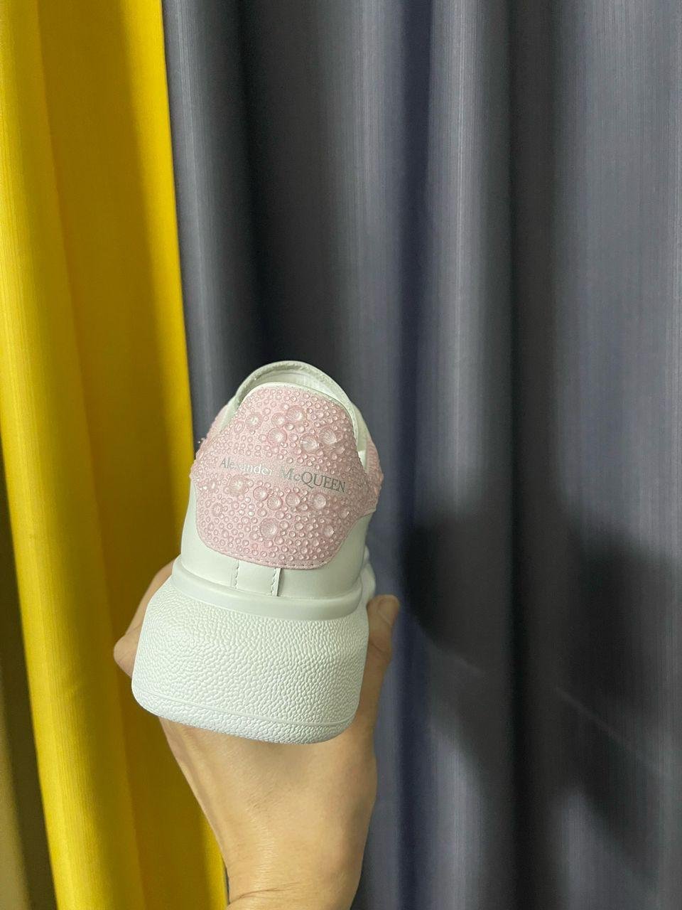 Alexander McQueen “Shiny-White Pink”
