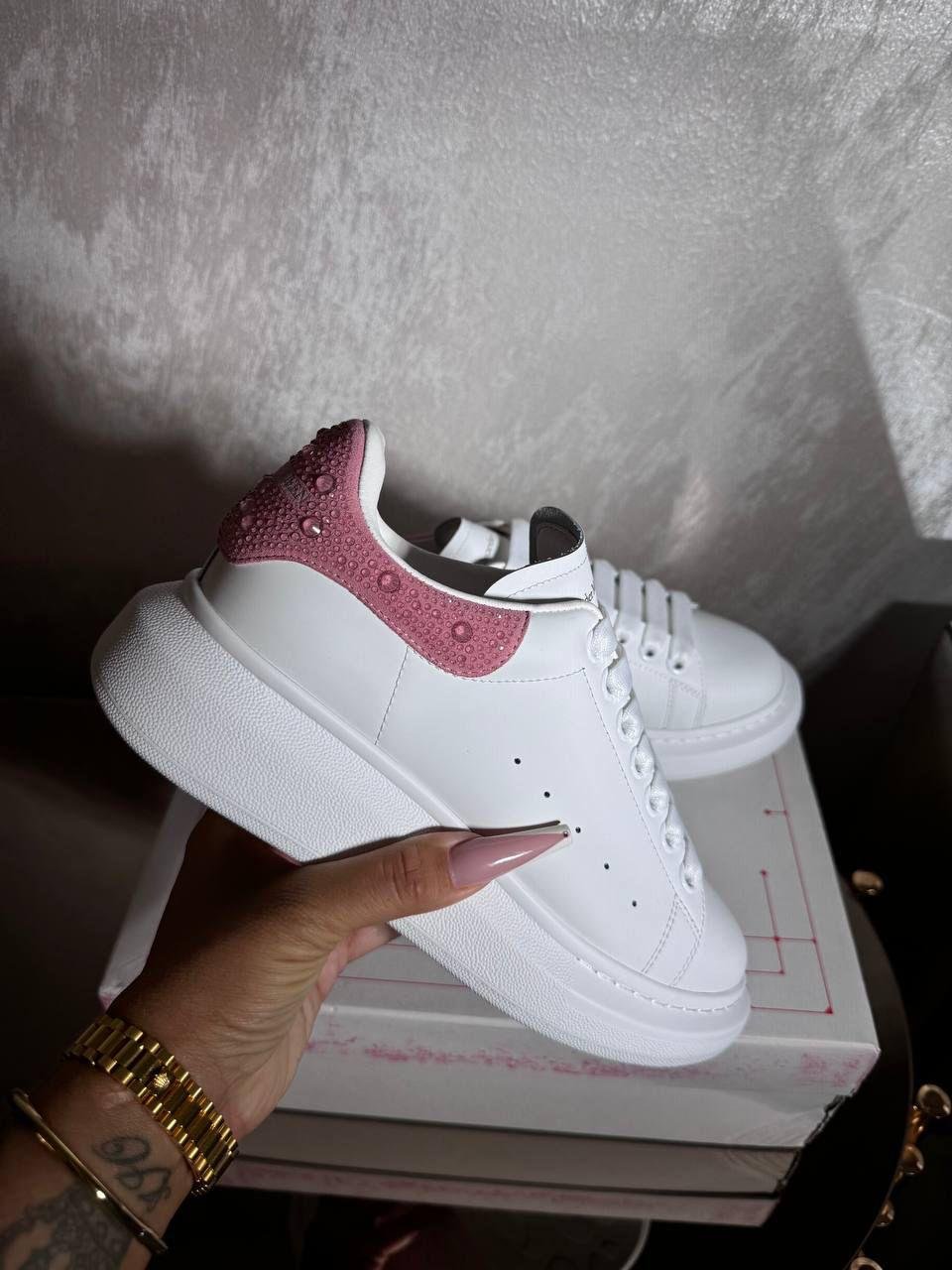 Alexander McQueen “Shiny-White Pink”