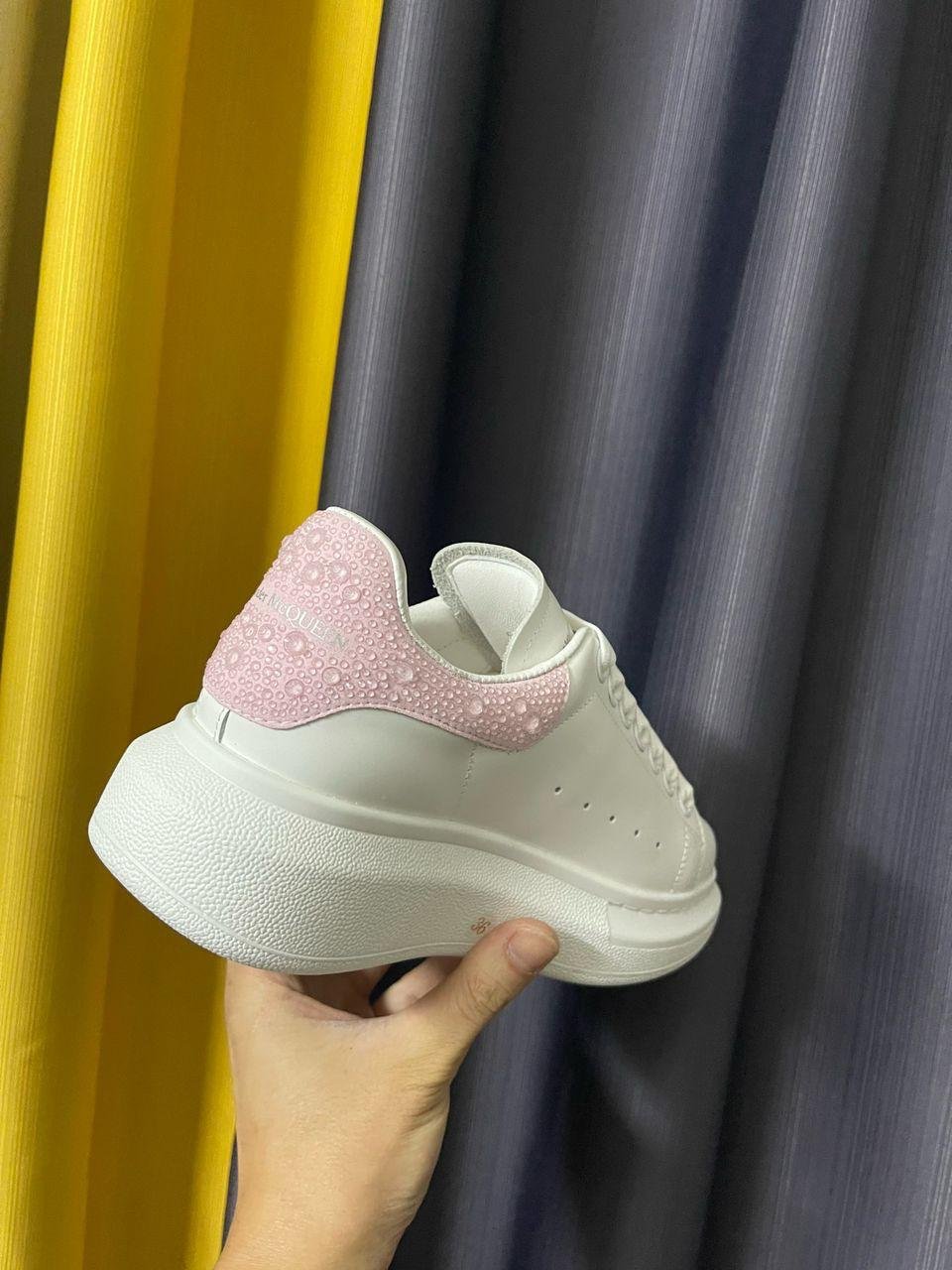 Alexander McQueen “Shiny-White Pink”