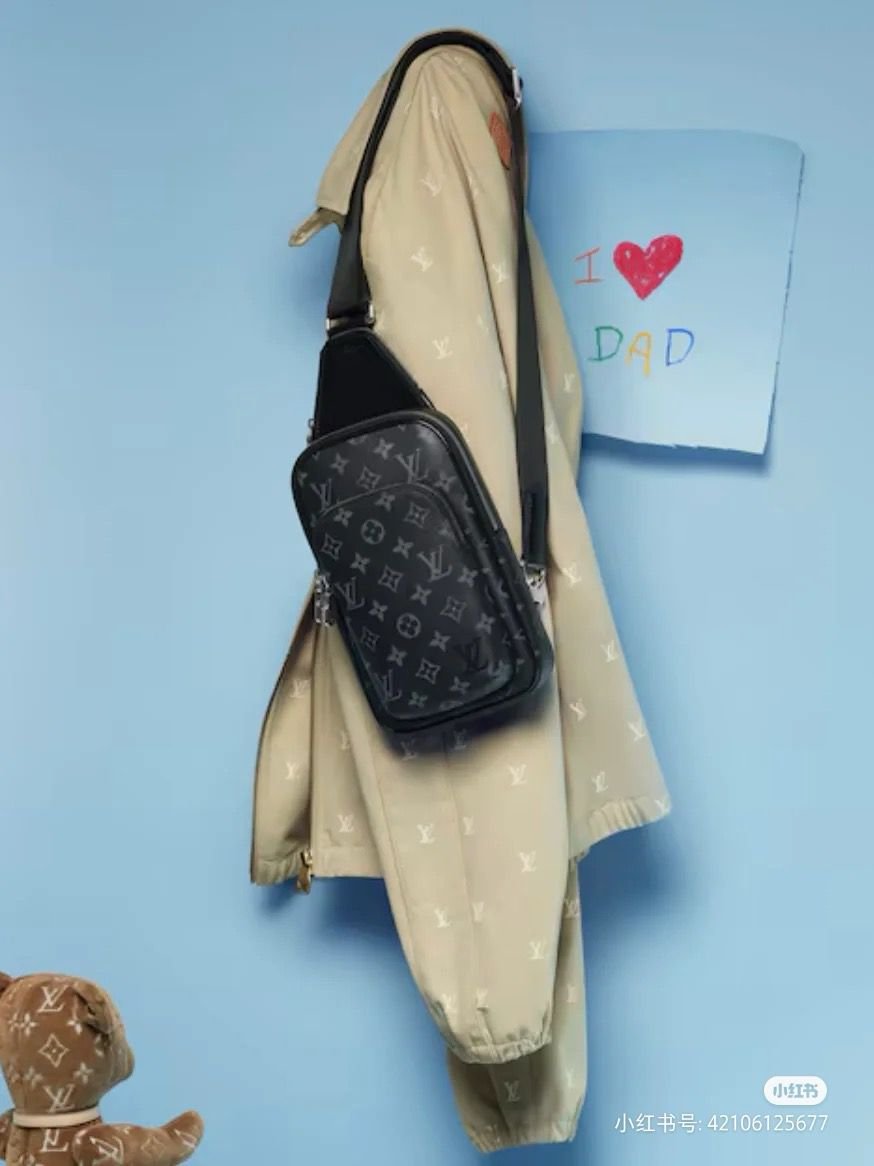 Louis Vuitton Monogram Eclipse Avenue Sling Bag