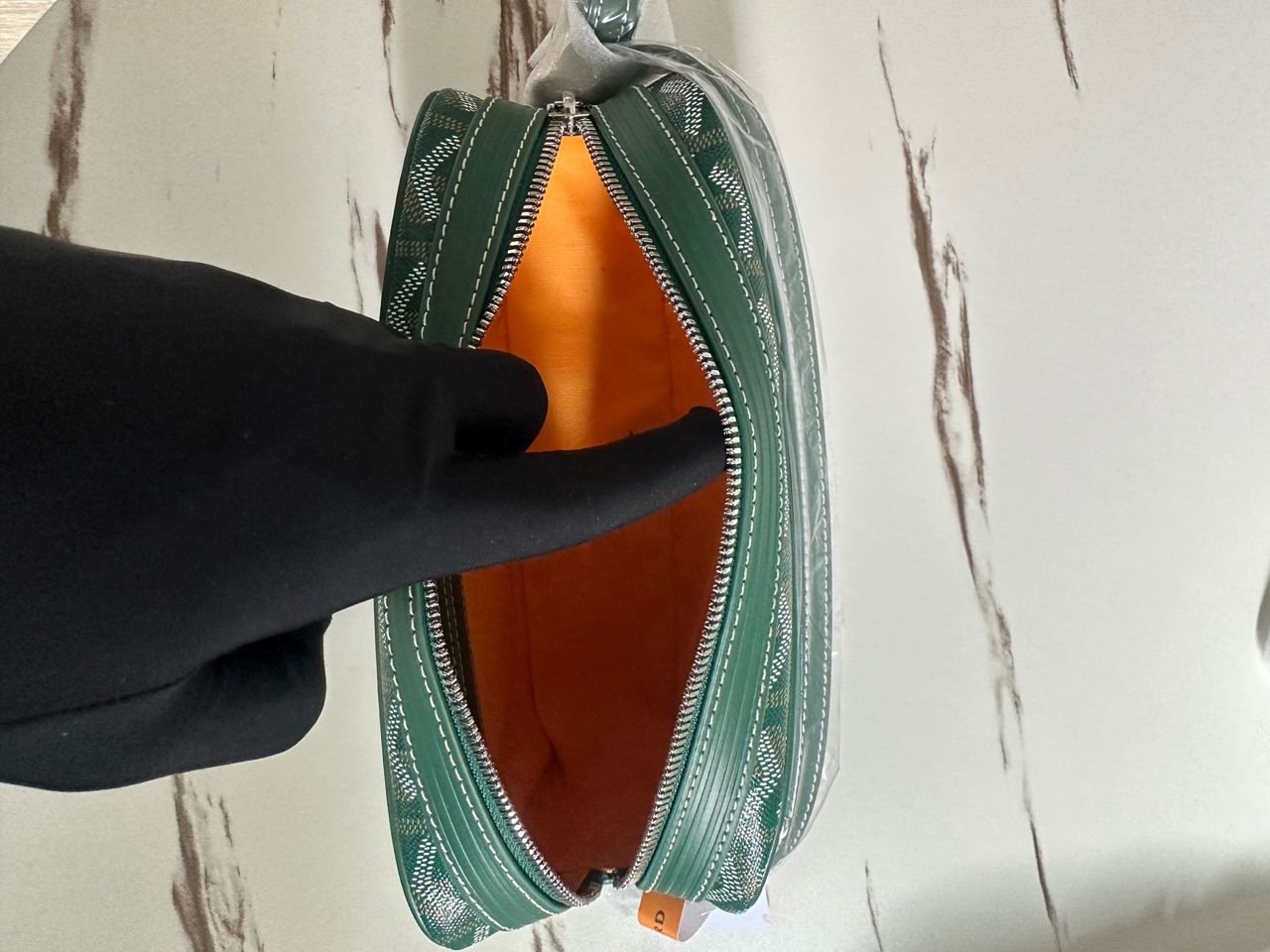 Goyard Green Sac Cap Vert PM Shoulder Bag