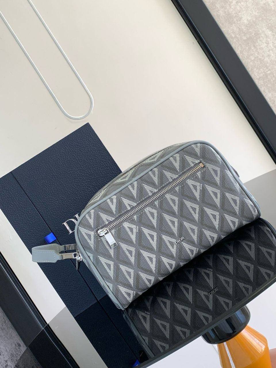 Dior CD Diamond Clutch Bag