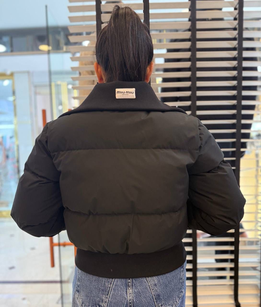 Miu Miu Black Down Jakna