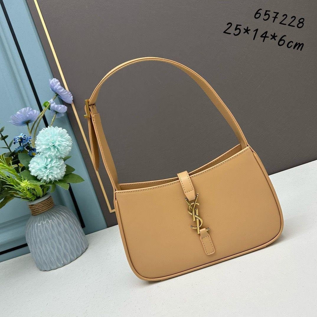 YSL Saint Laurent Hobo brown