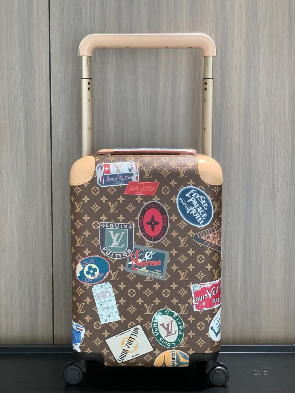 Louis Vuitton brown vintage Kofer