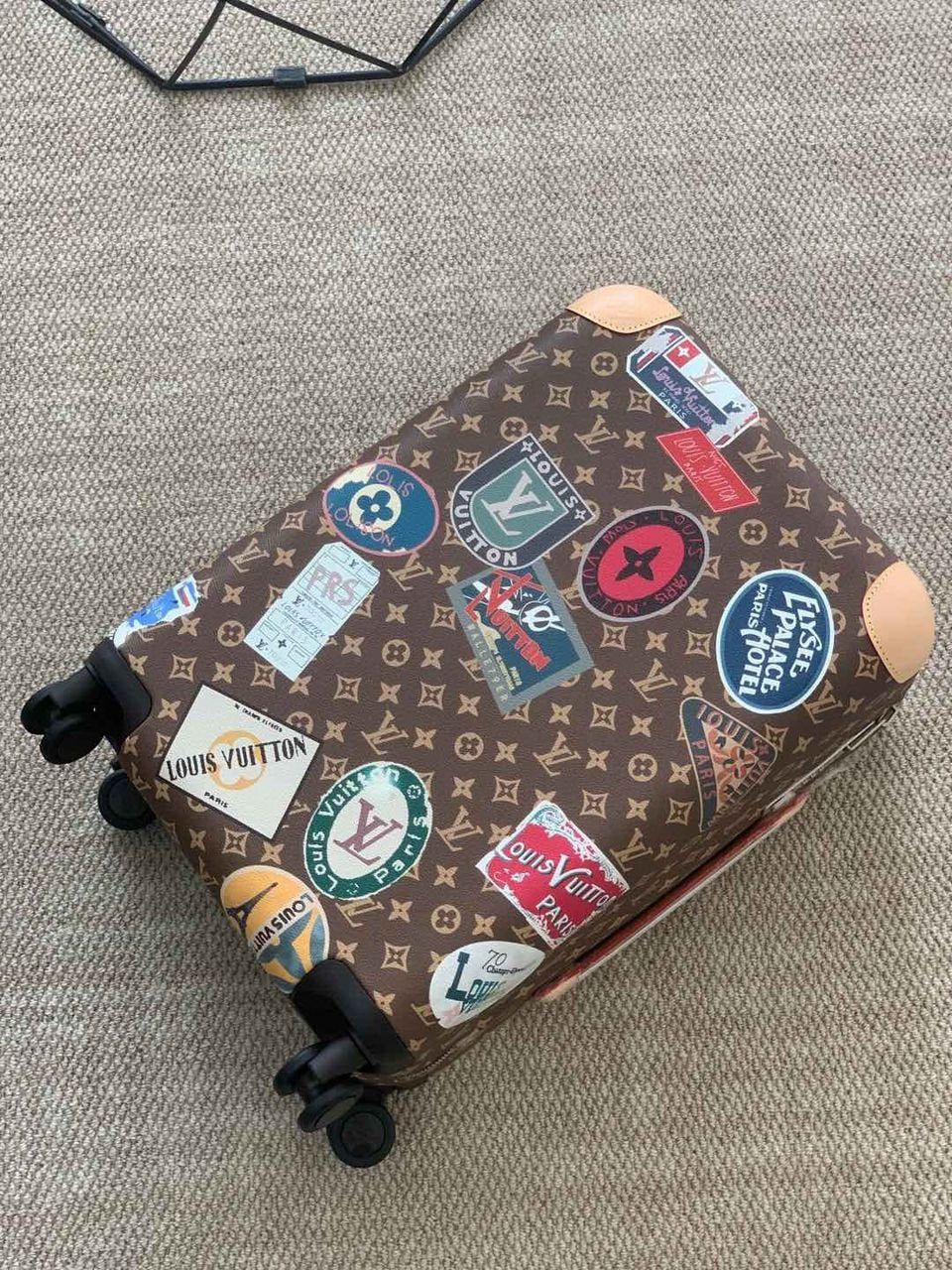 Louis Vuitton brown vintage Kofer