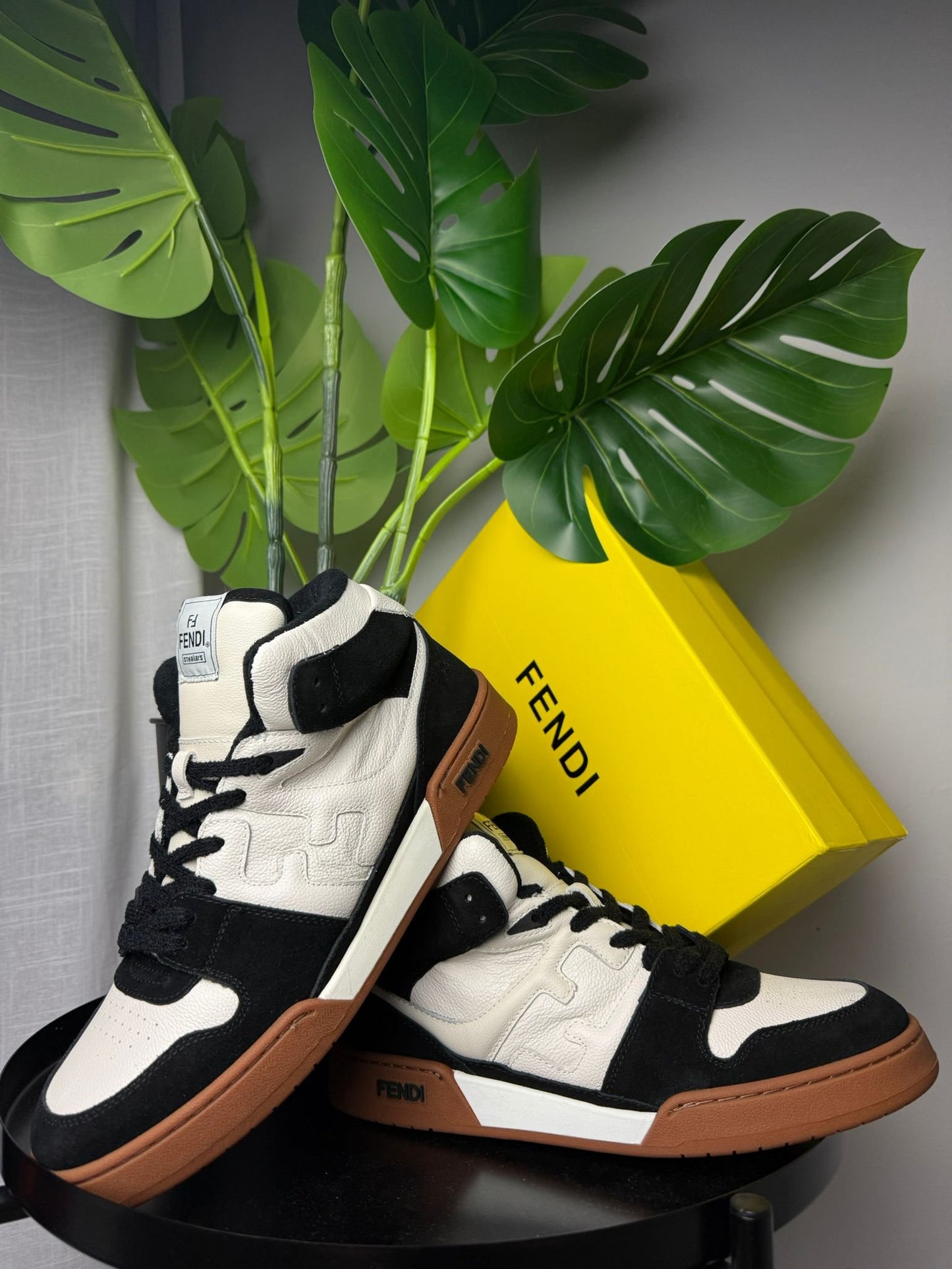 Fendi High”Black White”