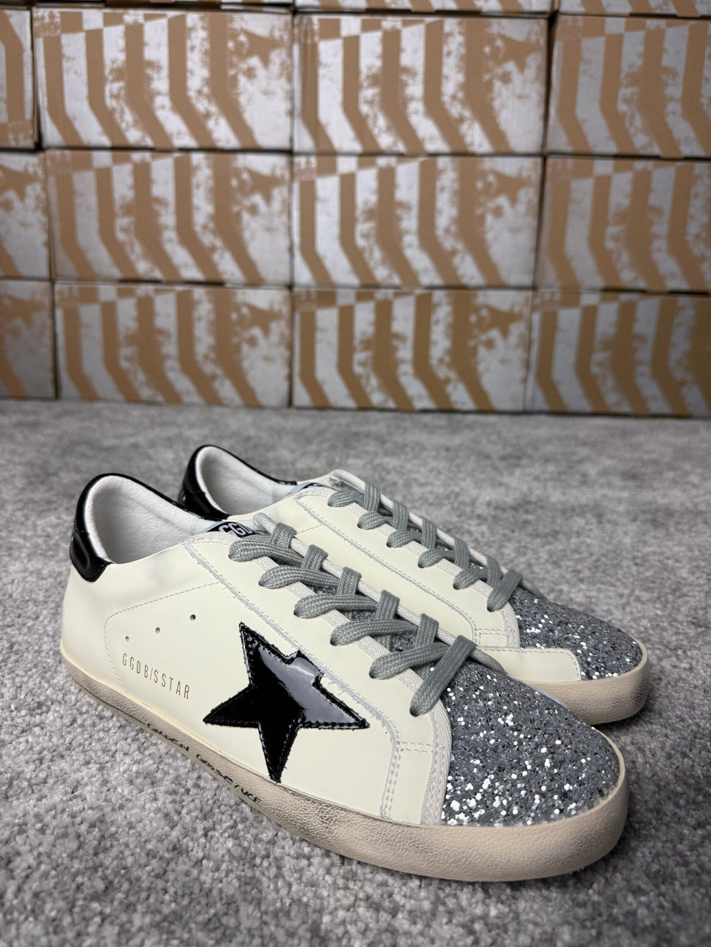 Golden Goose White – Black Star