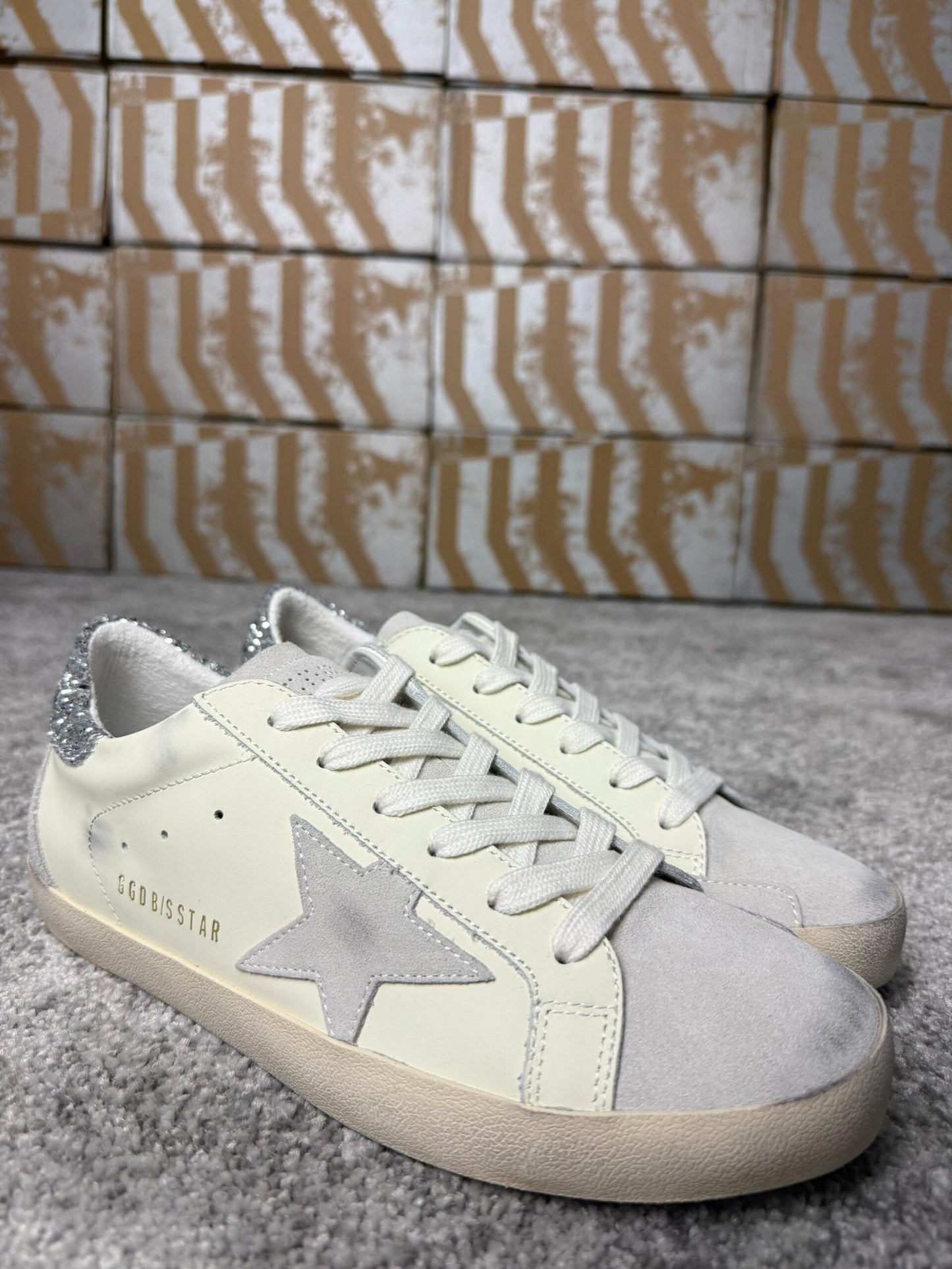 Golden Goose White-Soft Pink