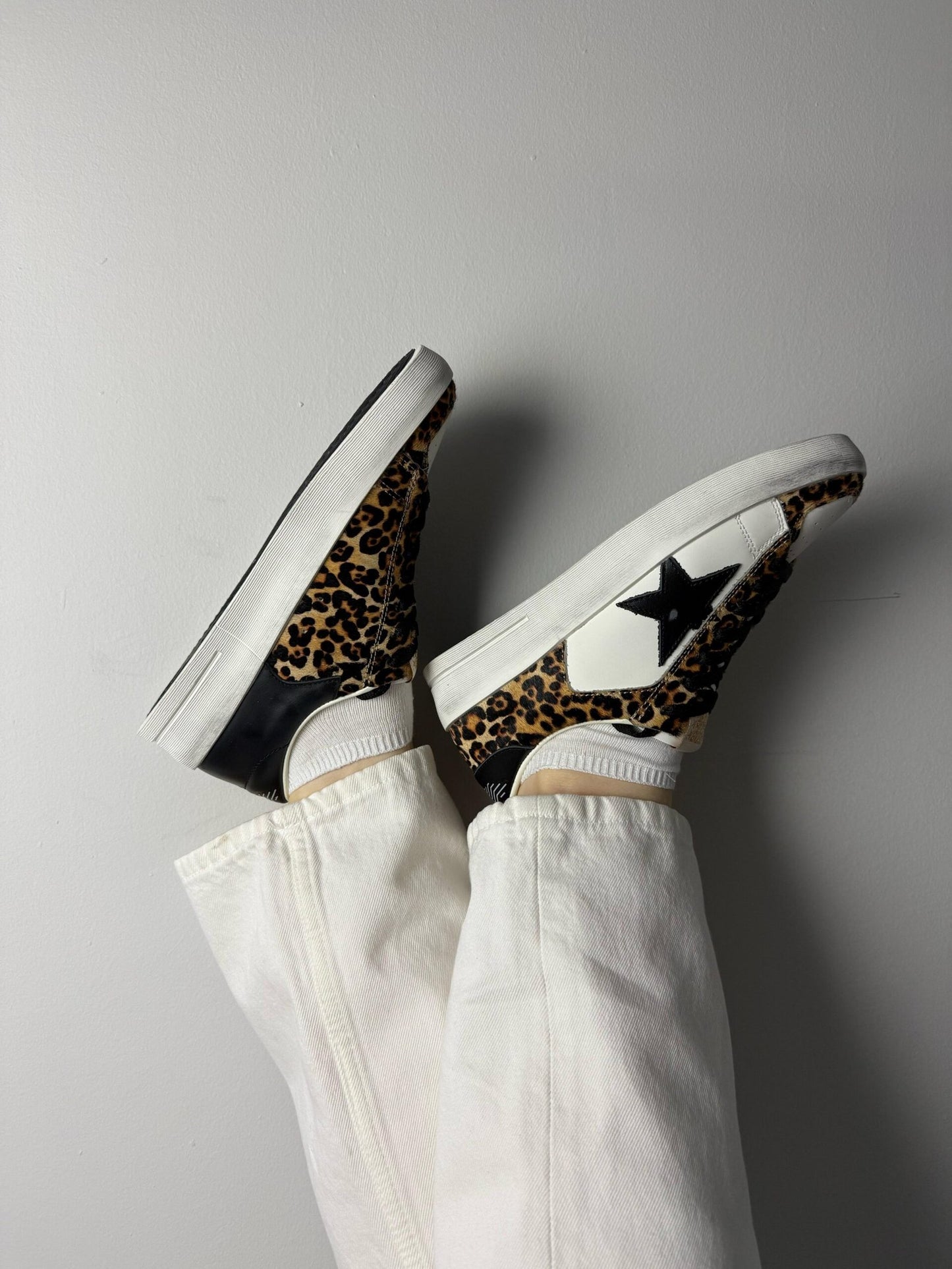 Golden Goose “Leopard, Black – White”