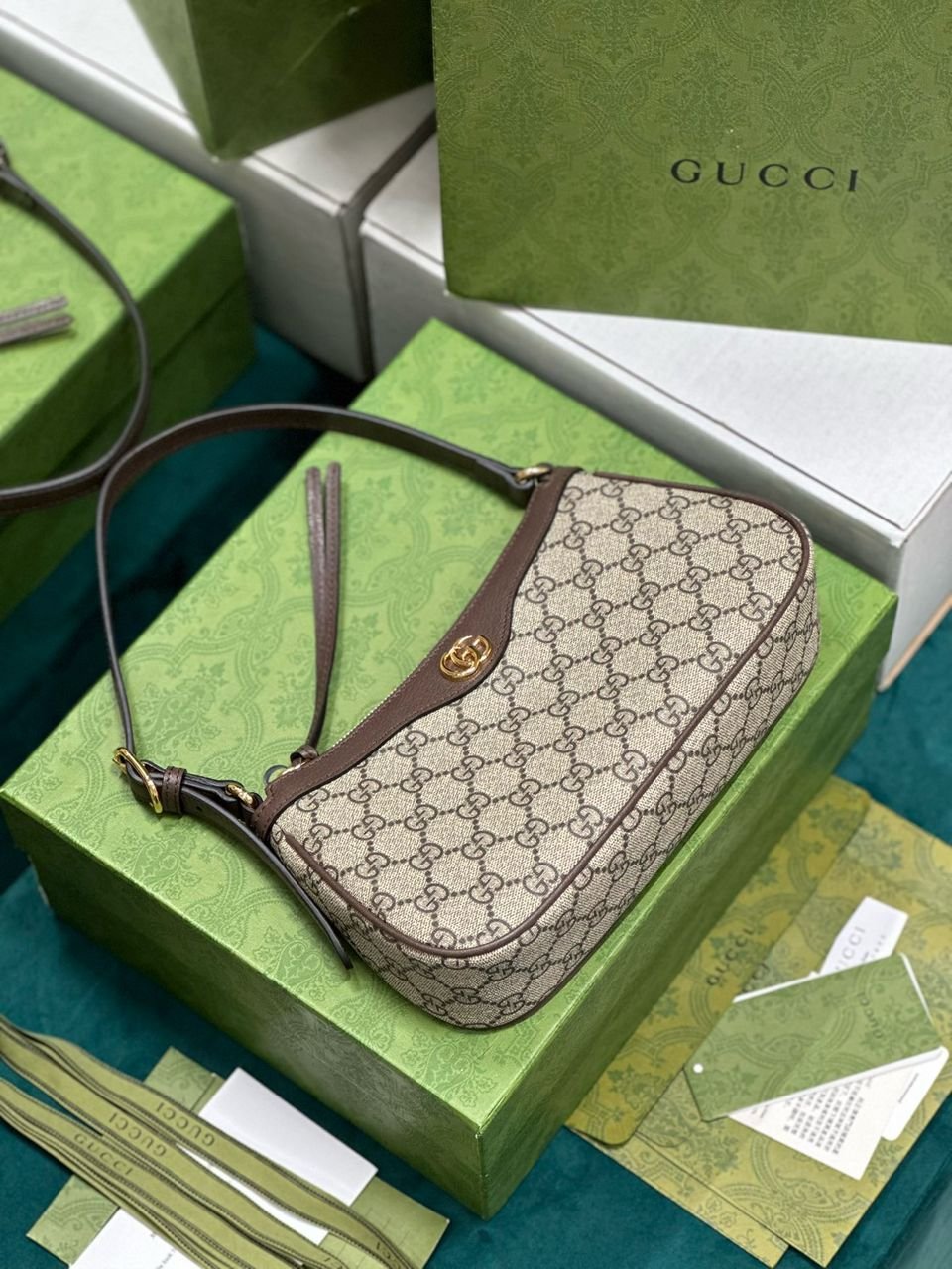 Torba Gucci Shoulder Small “Light Brown”