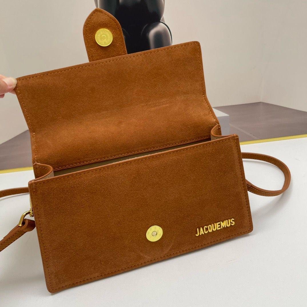 Jacquemus suede Class all-in-one shoulder crossbody bag