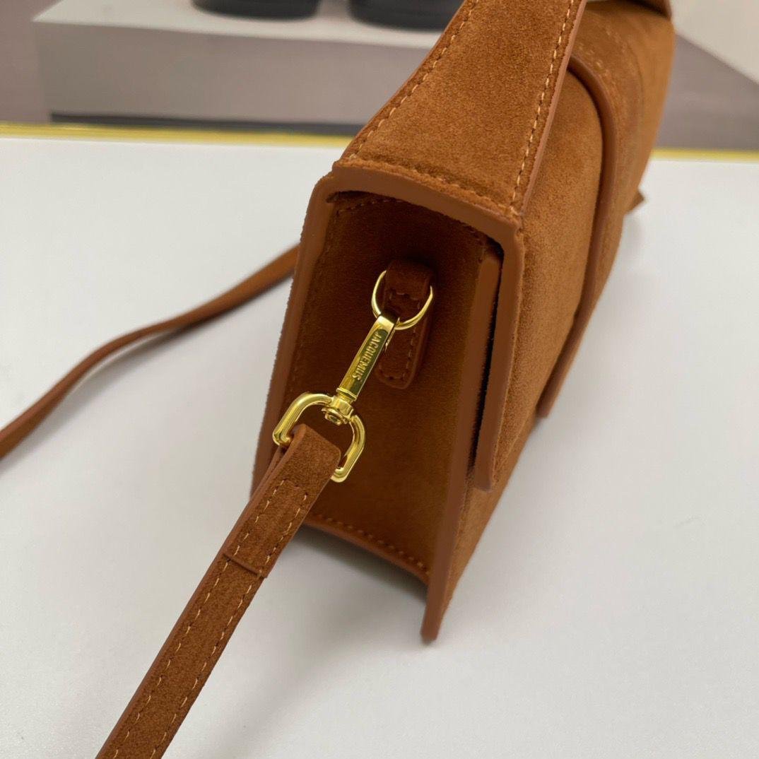 Jacquemus suede Class all-in-one shoulder crossbody bag