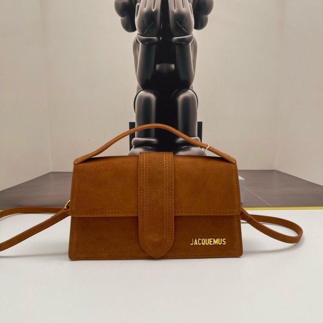 Jacquemus suede Class all-in-one shoulder crossbody bag