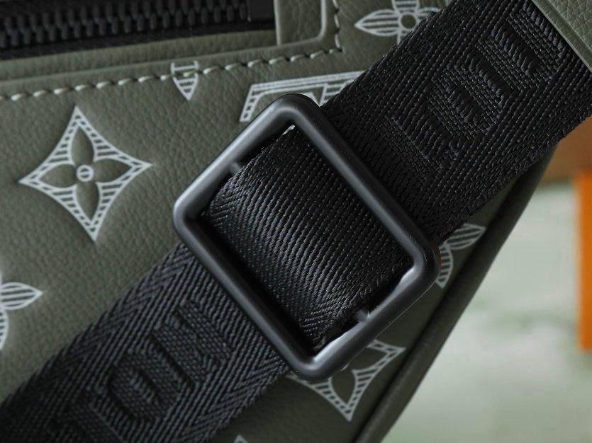 Louis Vuitton green white Bumbag