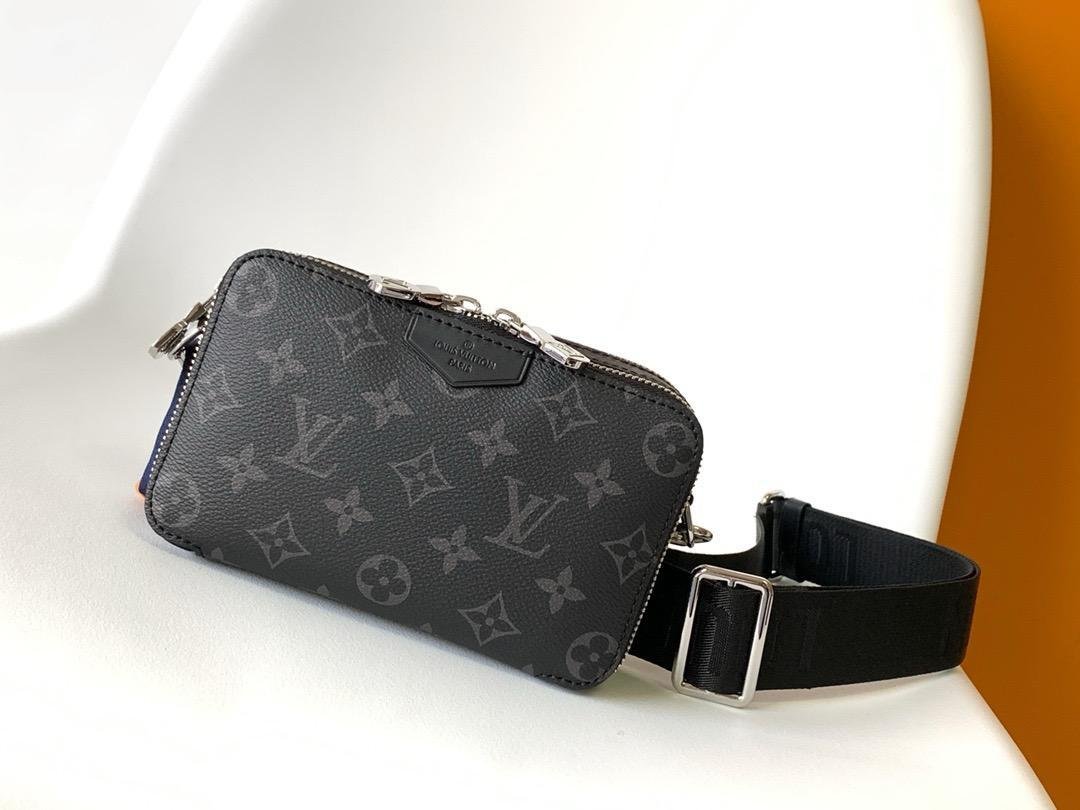 Louis Vuitton Monogram Eclipse Alpha Wearable Wallet
