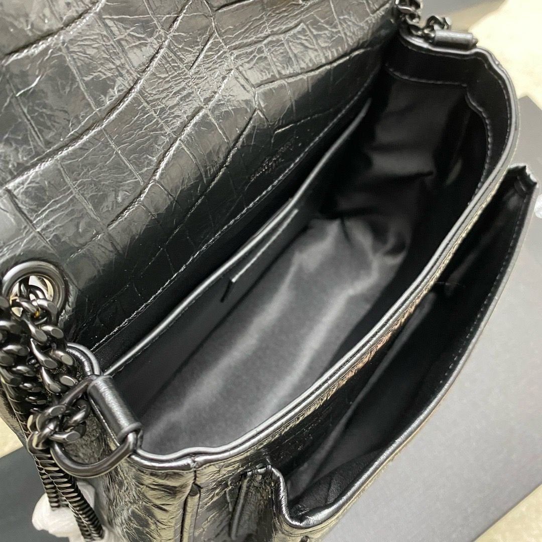 YSL Saint Laurent Niki Black