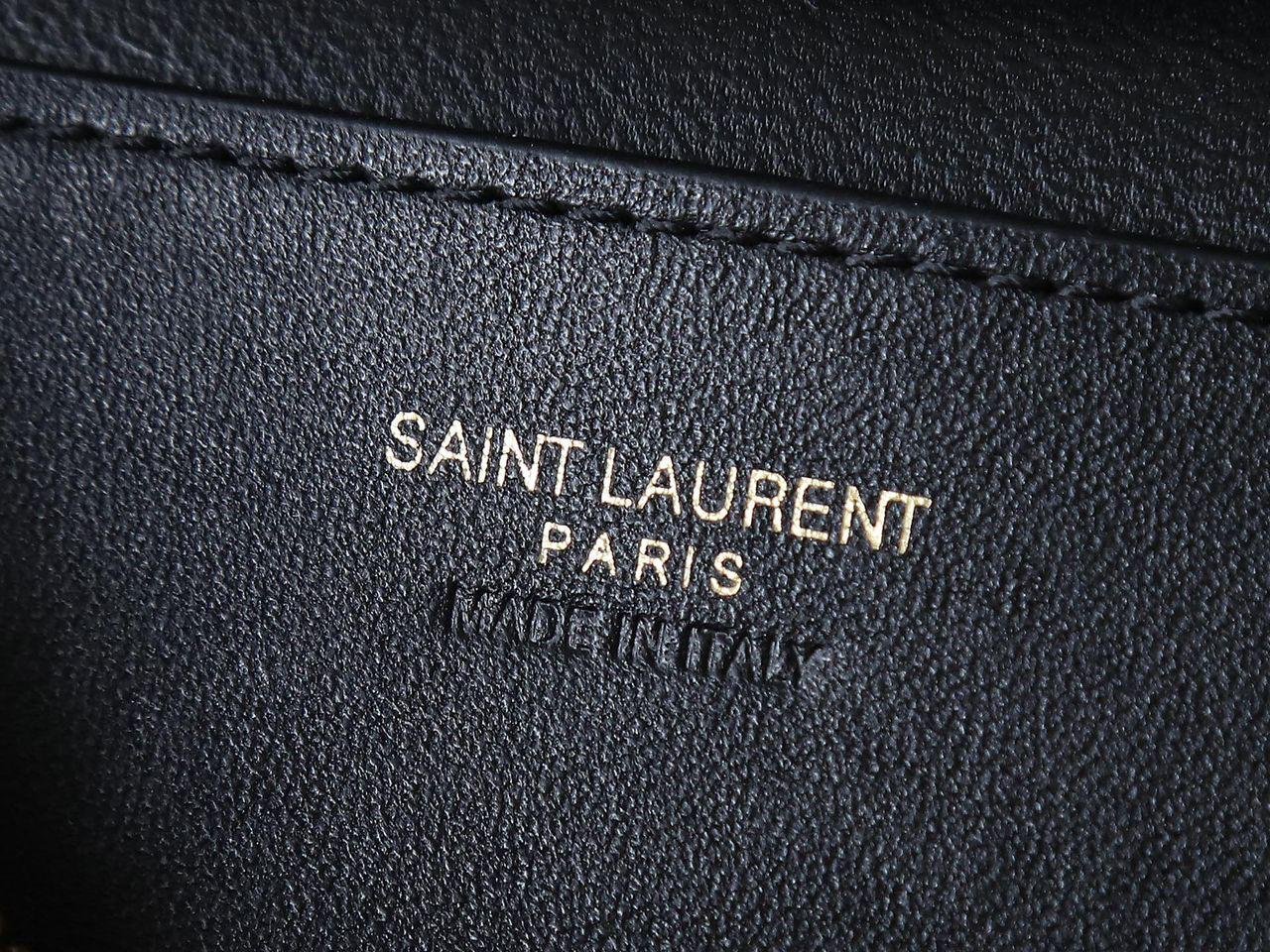 YSL Saint Laurent Gaby Vanity Lambskin Bag