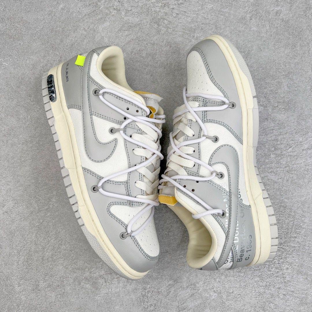 Nike Dunk OFF White Low “Grey-White”