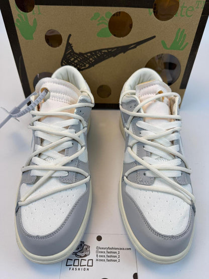Nike Dunk OFF White Low “Grey-White”