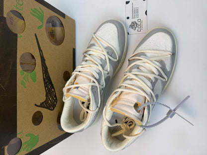 Nike Dunk OFF White Low “Grey-White”