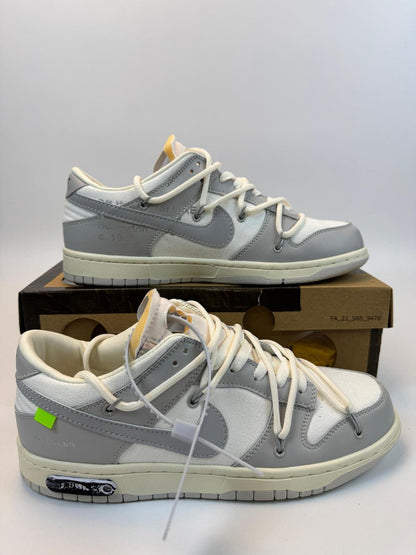 Nike Dunk OFF White Low “Grey-White”
