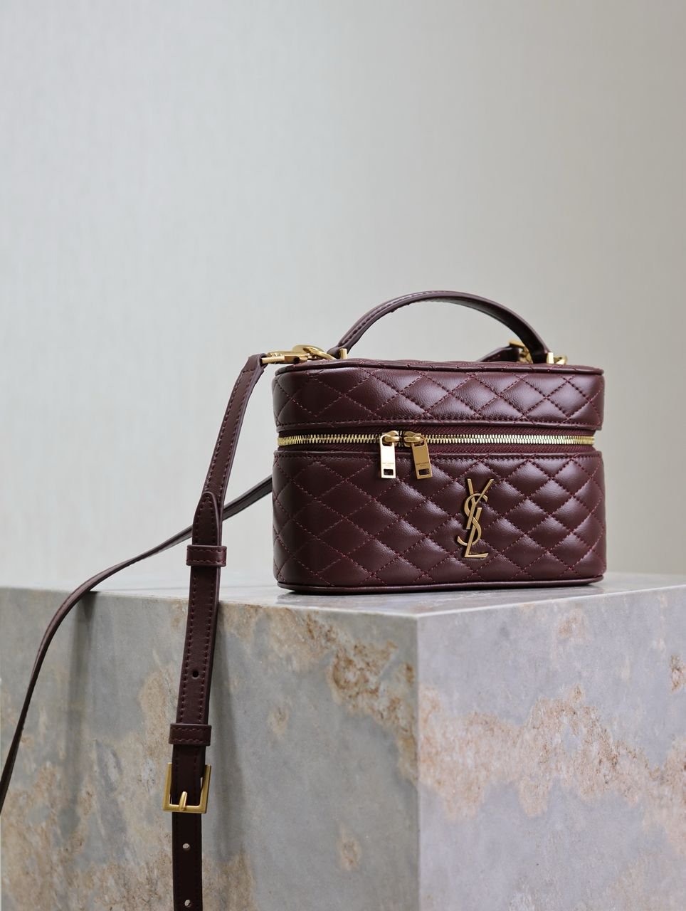 YSL Saint Laurent Gaby Vanity Rouge Cabernet