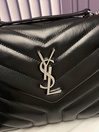 YSL Saint Laurent LouLou Black