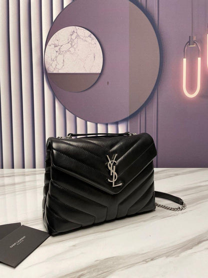 YSL Saint Laurent LouLou Black