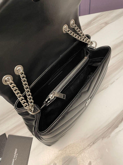 YSL Saint Laurent LouLou Black