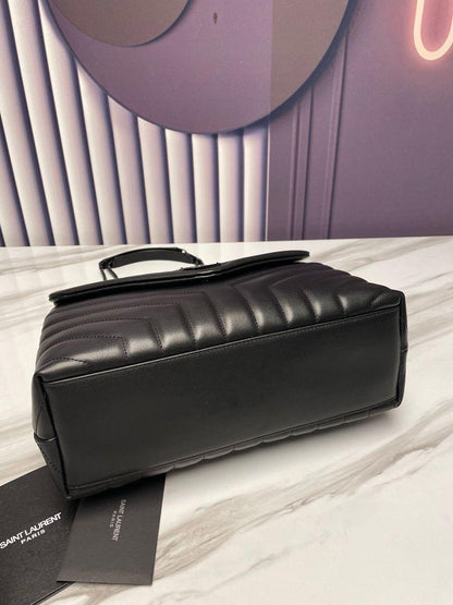 YSL Saint Laurent LouLou full Black