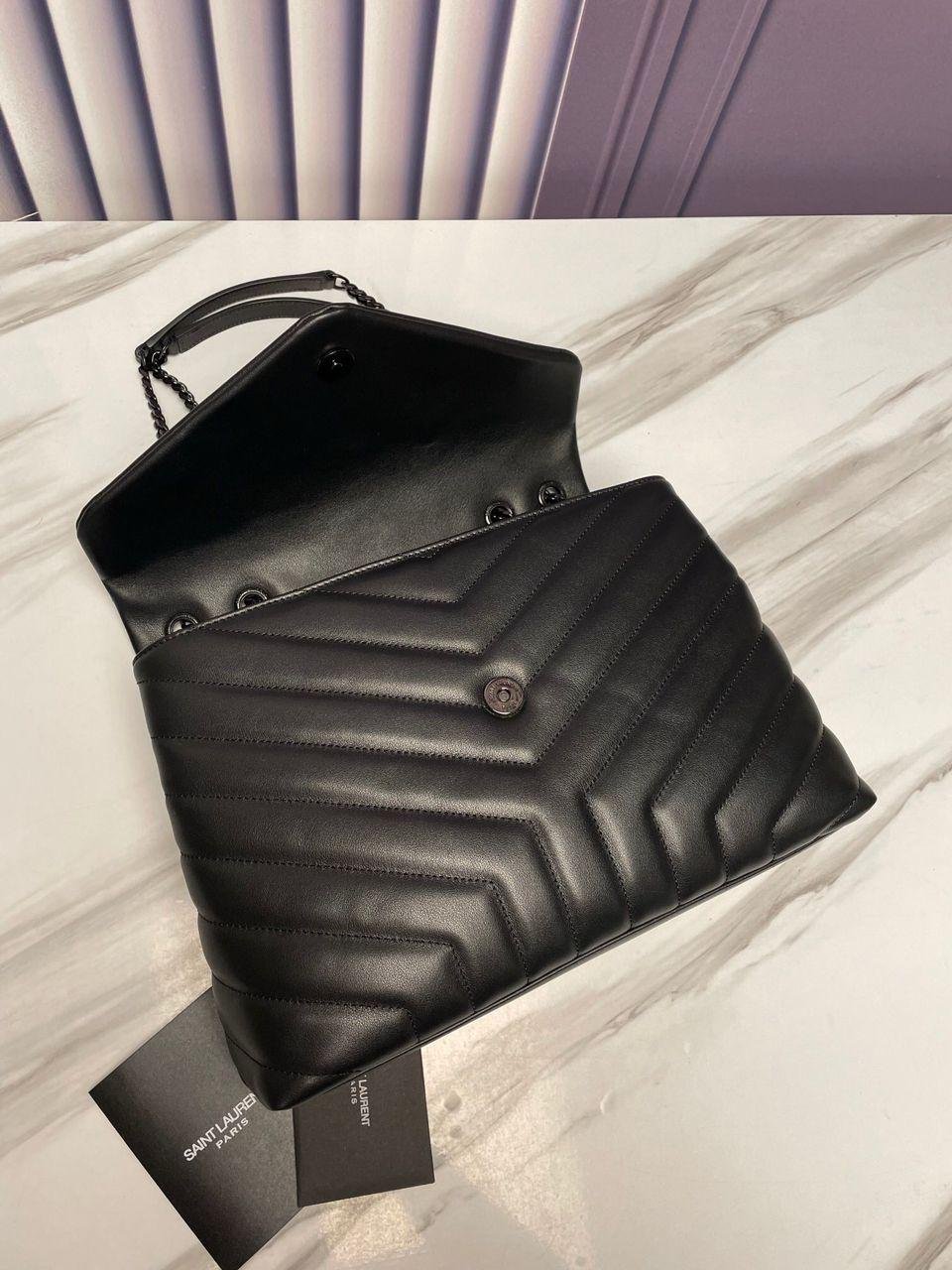 YSL Saint Laurent LouLou full Black