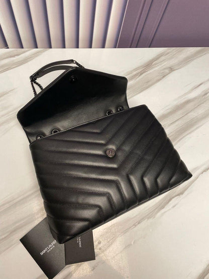 YSL Saint Laurent LouLou full Black