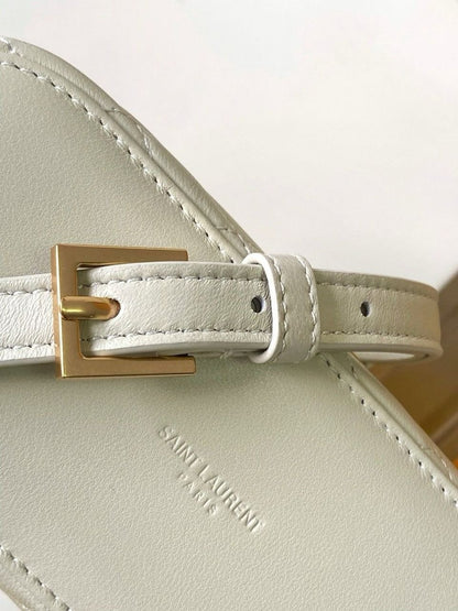YSL Saint Laurent Gaby Vanity White
