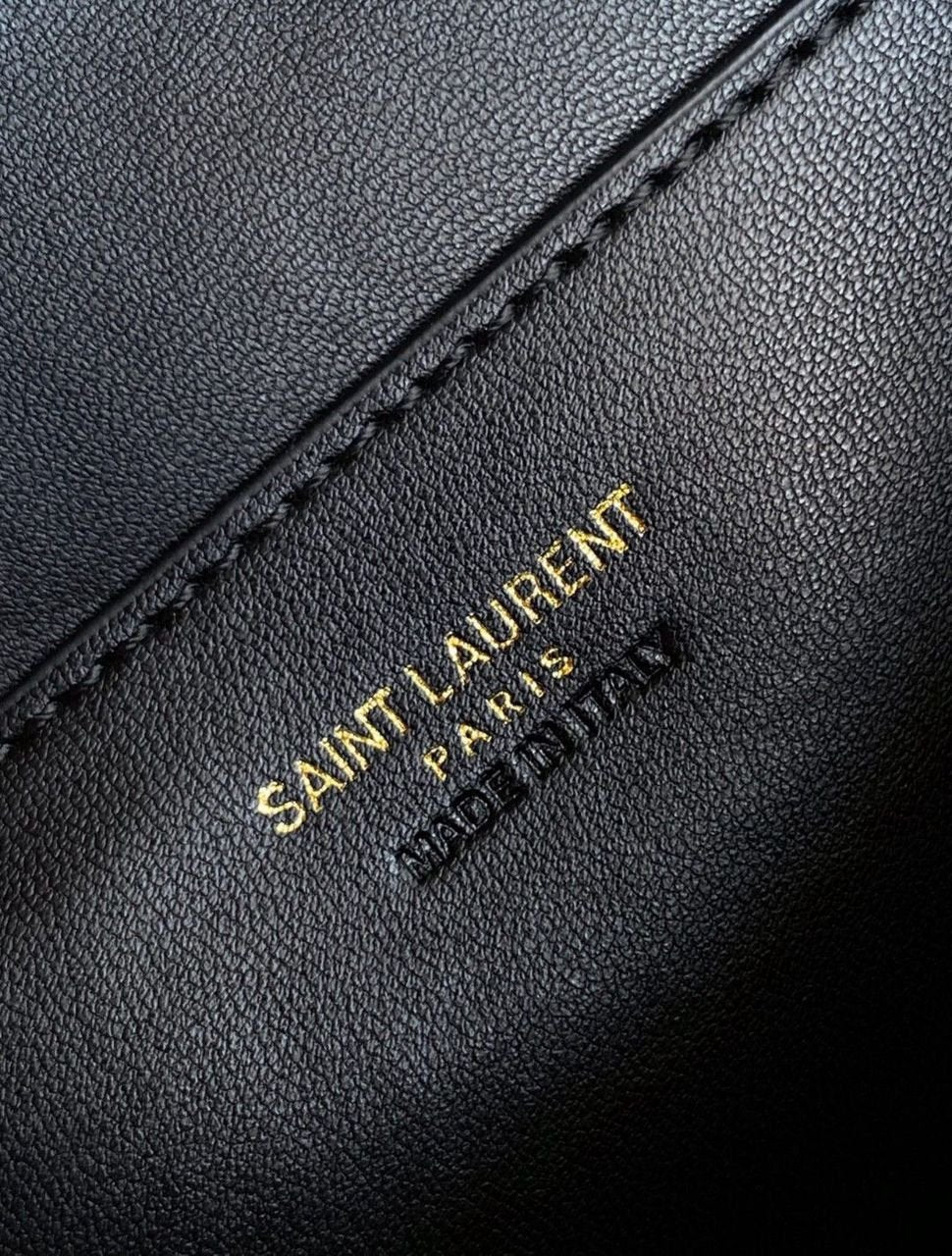 YSL Saint Laurent Gaby Vanity White